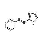 CAS#: 780761-62-8， 3-[(E)-1H-Imidazol-2-yldiazenyl]pyridine