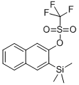 结构式 CAS# 780820-43-1, 3-(三甲基硅烷基)-2-萘基三氟甲烷磺酸酯