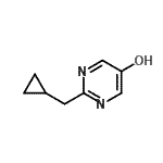 CAS#: 78104-97-9， 2-(Cyclopropylmethyl)-5-pyrimidinol