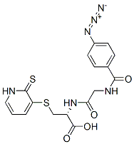 CAS#: 78196-39-1， (2R)-2-[[2-[(4-Azidobenzoyl)Amino]Acetyl]Amino]-3-Pyridin-2-Yldisulfanylpropanoic Acid