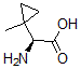 structure of CAS# 78213-60-2, (2S)-2-Amino-2-(1-Methylcyclopropyl)Acetic Acid;(2S)-2-Amino-2-(1-Methylcyclopropyl)Ethanoic Acid;Antibiotic Pa 40461;Brn 5424136