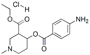 CAS#: 78219-26-8， Ethyl 4-(4-Aminobenzoyl)Oxy-1-Methylpiperidine-3-Carboxylate Hydrochloride