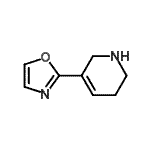 CAS#: 782416-80-2， 5-(1,3-Oxazol-2-yl)-1,2,3,6-tetrahydropyridine