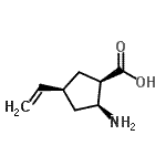 CAS#: 782446-72-4， (1R,2S,4S)-2-Amino-4-vinylcyclopentanecarboxylic acid
