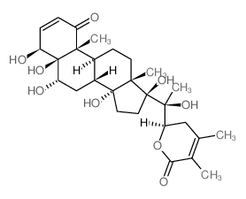 CAS#: 78285-97-9， (6R)-6-[(1S)-1-Hydroxy-1-[(4S,5S,6S,8R,9S,10R,13S,14R,17S)-4,5,6,14,17-Pentahydroxy-10,13-Dimethyl-1-Oxo-6,7,8,9,11,12,15,16-Octahydro-4H-Cyclopenta[a]Phenanthren-17-Yl]Ethyl]-3,4-Dimethyl-5,6-Dihydropyran-2-One