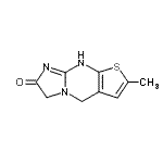 CAS#: 783255-92-5， 7-Methyl-5,9-dihydroimidazo[1,2-a]thieno[2,3-d]pyrimidin-2(3H)-one