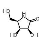 CAS#: 783279-99-2， (3S,4S,5R)-3,4-Dihydroxy-5-(hydroxymethyl)-2-pyrrolidinone