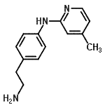 CAS#: 783287-98-9， N-[4-(2-aminoethyl)phenyl]-4-methyl-pyridin-2-amine