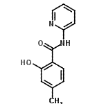 CAS#: 783370-77-4， 2-Hydroxy-4-methyl-N-(2-pyridinyl)benzamide