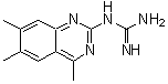 CAS#: 784-90-7， 1-(4,6,7-Trimethyl-2-quinazolinyl)guanidine
