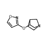 CAS#: 784114-21-2， 3-(1,2-Oxazol-3-yloxy)-1-azabicyclo[2.2.1]heptane