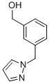 结构式 CAS# 78425-12-4, [3-(1H-吡唑-1-基甲基)苯基]甲醇