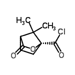 CAS#: 78436-33-6， 7,7-Dimethyl-3-oxo-2-oxabicyclo[2.2.1]heptane-1-carbonyl chloride