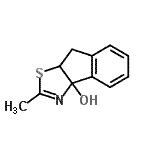 CAS#: 785035-84-9， 2-Methyl-8,8a-dihydro-3aH-indeno[1,2-d][1,3]thiazol-3a-ol