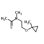CAS#: 786686-63-3， N-Methyl-N-{2-[(1-methylcyclopropyl)oxy]ethyl}ethanethioamide