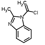 CAS#: 78708-24-4， 1-(1-Chlorovinyl)-2-methyl-1H-benzimidazole