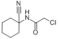 structure of CAS# 78734-78-8, 2-Chloro-N-(1-Cyanocyclohexyl)Acetamide;2-Chloro-N-(1-Cyanocyclohexyl)Ethanamide;T5224644;Gl-0791