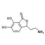 CAS#: 787500-53-2， 3-(2-Aminoethyl)-6,7-dihydroxy-2-benzofuran-1(3H)-one