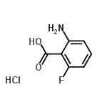 CAS#: 78755-93-8， 2-Amino-6-fluoro-benzoic acid hydrochloride