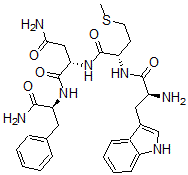 CAS#: 78758-93-7， L-tryptophyl-L-methionyl-L-asparaginyl-L-Phenylalaninamide