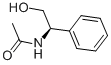 structure of CAS# 78761-26-9, N-[(1R)-2-Hydroxy-1-Phenylethyl]-Acetamide;D(-)-AC-ALPHA-PHENYLGLYCINOL;N-ACETYL-D-PHENYLGLYCINOL;D(-)-Ac-Α-Phenylglycinol