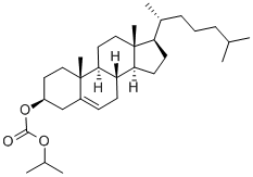 结构式 CAS# 78916-25-3, 胆固醇异丙基碳酸酯