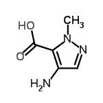 CAS#: 790164-97-5， 4-Amino-1-methyl-1H-pyrazole-5-carboxylic acid