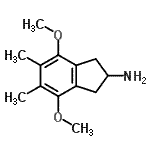 CAS#: 790175-64-3， 4,7-Dimethoxy-5,6-dimethyl-2-indanamine