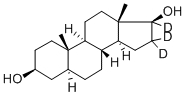 CAS#: 79037-32-4， 5alpha-Androstan-3beta, 17beta-Diol-16,16,17-D3