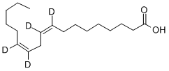 CAS#: 79050-23-0， (9Z,12Z)-9,12-Octadecadienoic-9,10,12,13-D4 acid