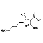 CAS#: 790638-56-1， 5-Amino-3-methyl-2-pentyl-3,4-dihydro-2H-pyrrole-4-carboxylic acid