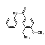 CAS#: 790644-55-2， 3-(Aminomethyl)-4-methoxy-N-phenylbenzamide