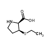 CAS#: 79068-19-2， (3S)-3-(Ethylsulfanyl)-D-proline