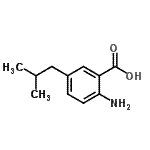 CAS#: 79069-39-9， 2-Amino-5-isobutylbenzoic acid
