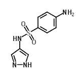 CAS#: 790697-57-3， 4-Amino-N-(1H-pyrazol-4-yl)benzenesulfonamide