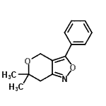 CAS#: 790713-75-6， 6,6-Dimethyl-3-phenyl-6,7-dihydro-4H-pyrano[4,3-c][1,2]oxazole