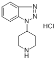 structure of CAS# 79098-80-9, 1-(4-Piperidyl)-1H-1,2,3-Benzotriazole Hydrochloride;1-(Piperidin-4-Yl)-1H-Benzo[D][1,2,3]Triazole Hydrochloride;1-(4-Piperidyl)-1H-1,2,3-Benzotriazole Hydrochloride, 90+%;1-(4-PIPERIDYL)-1H-1,2,3-BENZOTRIAZOLE HYDROCHLORIDE