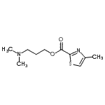 CAS#: 791014-77-2， 3-(Dimethylamino)propyl 4-methyl-1,3-thiazole-2-carboxylate