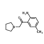 CAS#: 791015-18-4， 1-(2-Amino-5-methylphenyl)-2-(1-pyrrolidinyl)ethanone