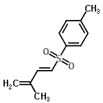 CAS#: 791064-99-8， 1-Methyl-4-{[(1E)-3-methyl-1,3-butadien-1-yl]sulfonyl}benzene
