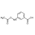CAS 登录号：791104-57-9， 3-(乙酰基乙基氧基氨基)苯甲酸