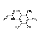 CAS#: 791104-87-5， N-(2,5-Dihydroxy-3,4,6-trimethylphenyl)acrylamide