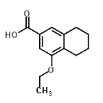 CAS#: 791118-18-8， 4-Ethoxy-5,6,7,8-tetrahydro-2-naphthalenecarboxylic acid
