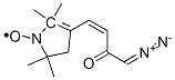 CAS#: 79114-73-1， (Z)-3-(4-Diazo-3-Oxo-1-Butenyl)-2,5-Dihydro-2,2,5,5-Tetramethyl-1H-Pyrrol-1-Yloxy