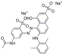CAS#: 79135-95-8， Disodium 5-[2-(5-Acetamido-2-Sulfonatophenyl)Hydrazinyl]-6-(2,6-Dimethylphenyl)Imino-4-Oxonaphthalene-2-Sulfonate