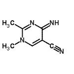 CAS#: 791546-40-2， 4-Imino-1,2-dimethyl-1,4-dihydro-5-pyrimidinecarbonitrile