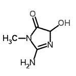 CAS#: 791553-25-8， 2-Amino-5-hydroxy-3-methyl-3,5-dihydro-4H-imidazol-4-one