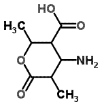CAS#: 791555-65-2， 4-Amino-2,5-dimethyl-6-oxotetrahydro-2H-pyran-3-carboxylic acid