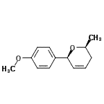 CAS#: 791637-41-7， (2S,6S)-6-(4-Methoxyphenyl)-2-methyl-3,6-dihydro-2H-pyran