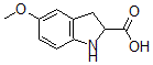 CAS#: 791736-08-8， 2,3-Dihydro-5-Methoxy-1H-Indole-2-carboxylic Acid